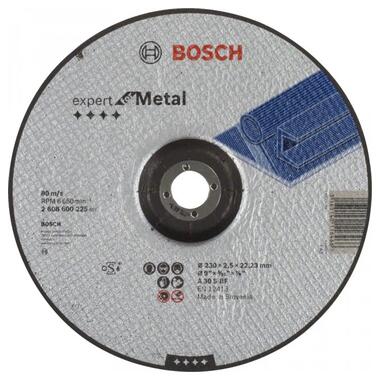 Відрізне коло для металу Bosch 230 x 2.5 мм (2608600225) фото №1