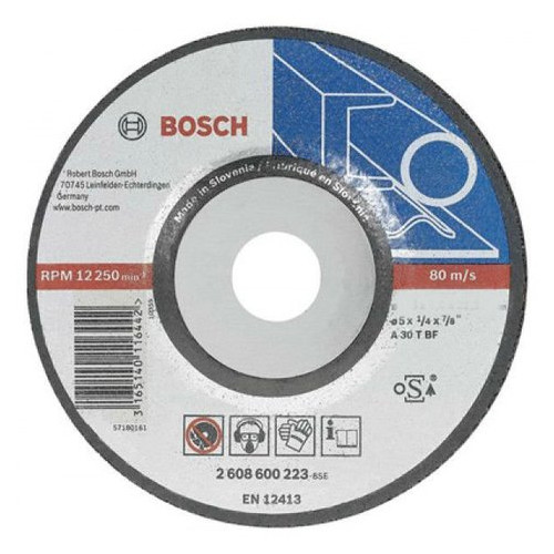 Диск відрізний по металу Bosch 125х2,5х22,2 (2608600394) фото №1
