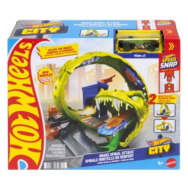 Игровой набор Hot Wheels City «Спиральная атака змеи» (JBM63) фото №1