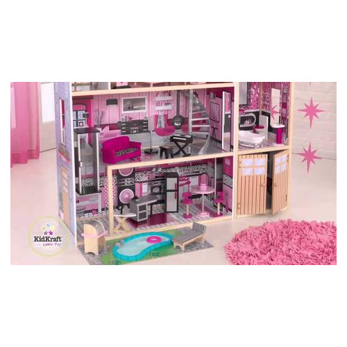 Ляльковий будиночок Kidkraft Barbie Sparkle (65826) фото №3
