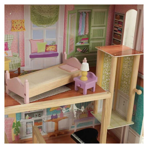 Кукольный домик KidKraft Grand View Mansion Dollhouse  с системой легкой сборки  EZ Kraft Assembly (65954) фото №2