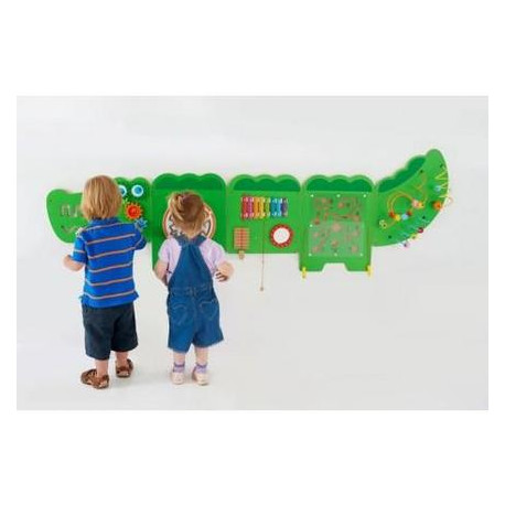 Настенная игрушка Viga Toys бизиборд Крокодил (50346) фото №2