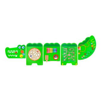 Настенная игрушка Viga Toys бизиборд Крокодил (50346) фото №1