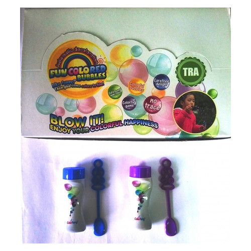 Мильні бульбашки кольорові Huada Toys CF19901 фото №1