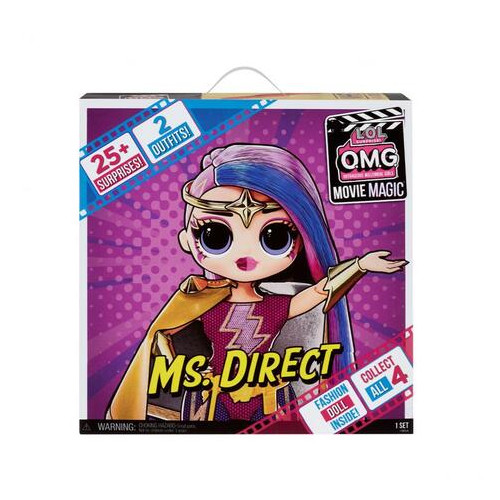Ігровий набір із лялькою LOL Surprise! серії OMG Movie Magic Міс Абсолют (577904) фото №7