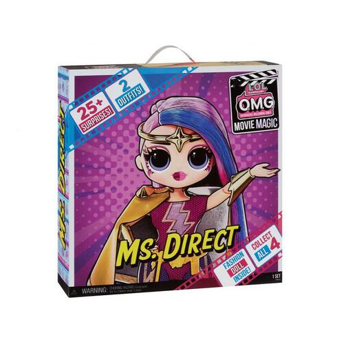 Ігровий набір із лялькою LOL Surprise! серії OMG Movie Magic Міс Абсолют (577904) фото №6