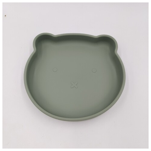 Дитячий набір посуду 6436 2 предмети зелений фото №2