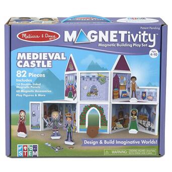Ігровий набір Melissa&Doug магнітний Середньовічний замок (MD30662) фото №1