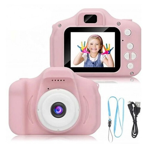 Дитячий фотоапарат XPRO KID LEICA 1080 Roze фото №1