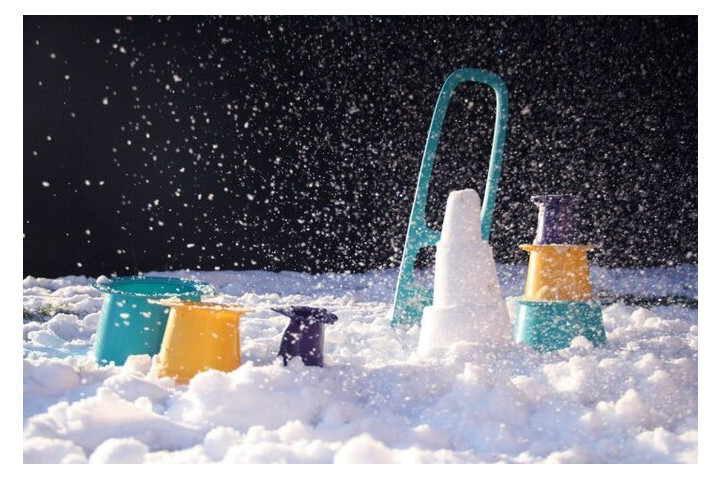 Ігровий набір Quut Alto Будуємо замки з піску та снігу Різнобарвний (170303) фото №5