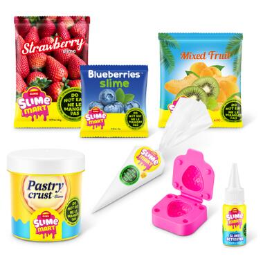 Игровой набор Slime Mart Shopping Bag Фруктовый тарт (15901E) фото №3