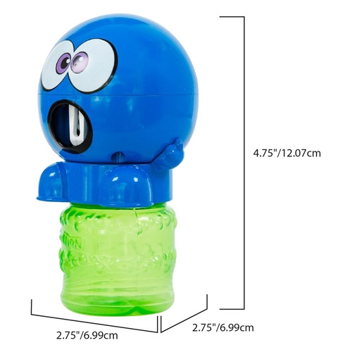 Мильні бульбашки Gazillion Чудик, р-р 59мл, синій (GZ36567) фото №3