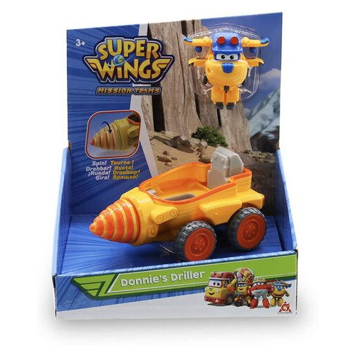 Ігровий набір Super Wings Donnie's Driller Бурильний автомобіль Донні (EU730843) фото №2