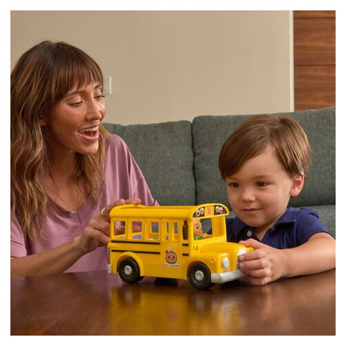 Ігровий набір CoComelon Feature Vehicle Жовтий Шкільний Автобус зі звуком (CMW0015) фото №26