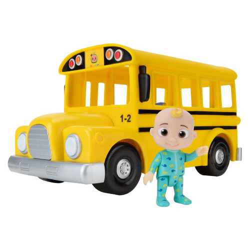 Ігровий набір CoComelon Feature Vehicle Жовтий Шкільний Автобус зі звуком (CMW0015) фото №28