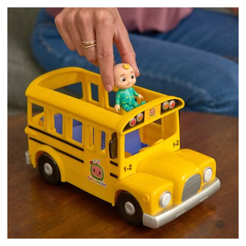 Ігровий набір CoComelon Feature Vehicle Жовтий Шкільний Автобус зі звуком (CMW0015) фото №25