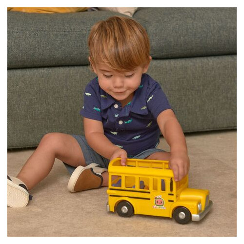 Ігровий набір CoComelon Feature Vehicle Жовтий Шкільний Автобус зі звуком (CMW0015) фото №20