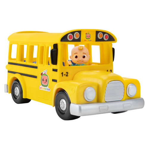 Ігровий набір CoComelon Feature Vehicle Жовтий Шкільний Автобус зі звуком (CMW0015) фото №35