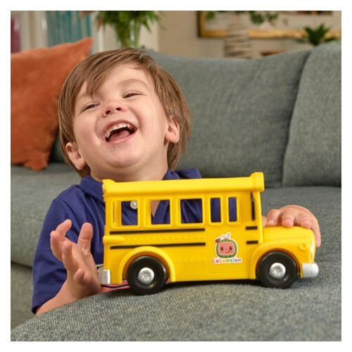 Ігровий набір CoComelon Feature Vehicle Жовтий Шкільний Автобус зі звуком (CMW0015) фото №10