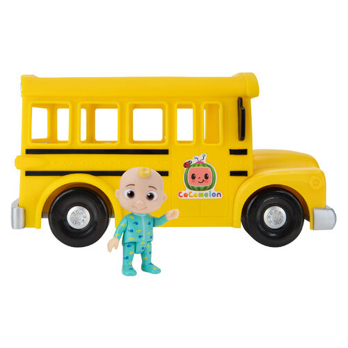 Ігровий набір CoComelon Feature Vehicle Жовтий Шкільний Автобус зі звуком (CMW0015) фото №29