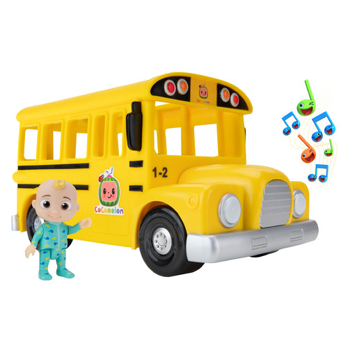 Ігровий набір CoComelon Feature Vehicle Жовтий Шкільний Автобус зі звуком (CMW0015) фото №31