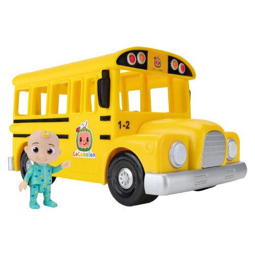 Ігровий набір CoComelon Feature Vehicle Жовтий Шкільний Автобус зі звуком (CMW0015) фото №30