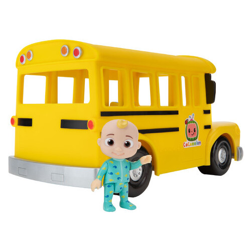 Ігровий набір CoComelon Feature Vehicle Жовтий Шкільний Автобус зі звуком (CMW0015) фото №37