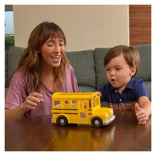 Ігровий набір CoComelon Feature Vehicle Жовтий Шкільний Автобус зі звуком (CMW0015) фото №17