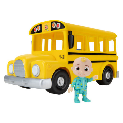 Ігровий набір CoComelon Feature Vehicle Жовтий Шкільний Автобус зі звуком (CMW0015) фото №32