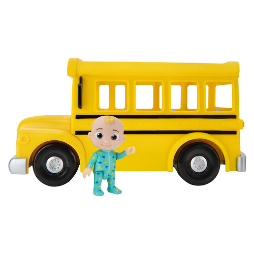 Ігровий набір CoComelon Feature Vehicle Жовтий Шкільний Автобус зі звуком (CMW0015) фото №27