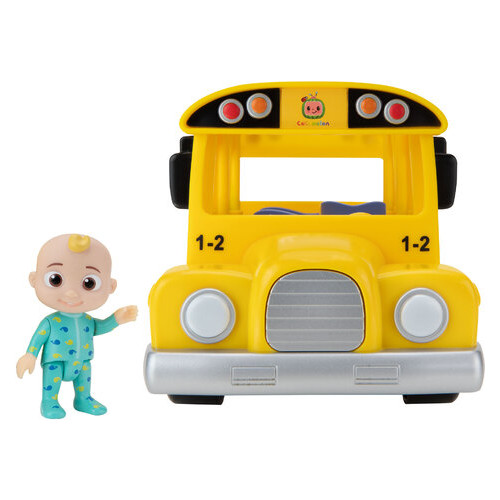 Ігровий набір CoComelon Feature Vehicle Жовтий Шкільний Автобус зі звуком (CMW0015) фото №33