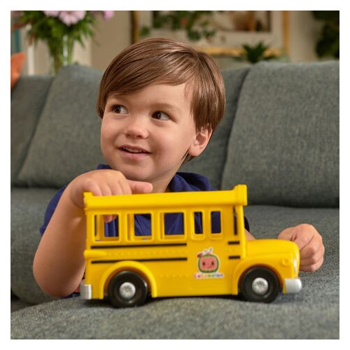 Ігровий набір CoComelon Feature Vehicle Жовтий Шкільний Автобус зі звуком (CMW0015) фото №11