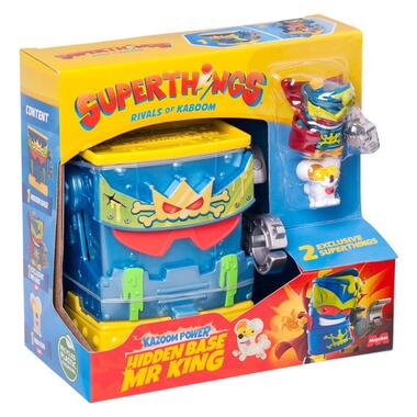 Детский игровой набор Скрытая база мистера Кинга SuperThings PSTSP112IN240 серии Kazoom Power  фото №2