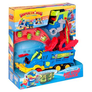 Детский игровой набор Трак Мистера Кинга SuperThings PSTSP114IN10 4 фигурки 3 снаряда  фото №8