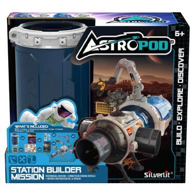 Ігровий набір з фігуркою ASTROPOD – Місія побудуй модульну космічну станцію (деталі, фігурка) фото №1