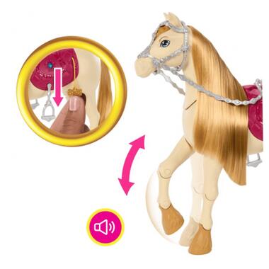 Игровой набор Barbie Интерактивная лошадка (HXJ42) фото №3