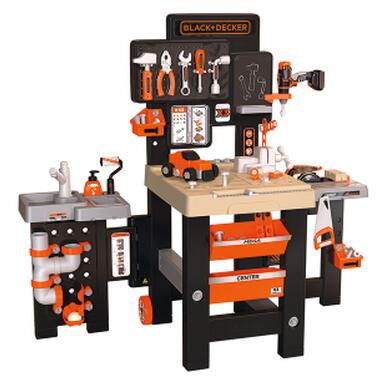 Игровой набор Smoby Блек + Деккер. Мега Мастерская 3 в 1, 100 аксессуаров (360726) фото №1