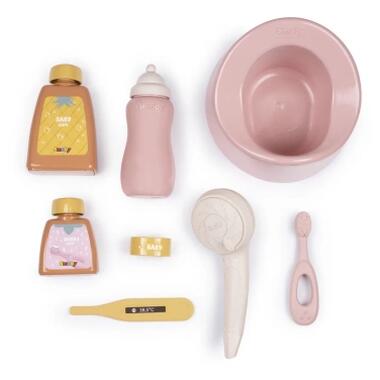 Игровой набор Smoby Ванная для пупса Бэби Ньорс. Терракотовая пудра из аксес., 42 см (7600220383) фото №2
