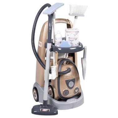 Игровой набор Smoby тележка для уборки Ровента с пылесосом (7600330325) фото №1
