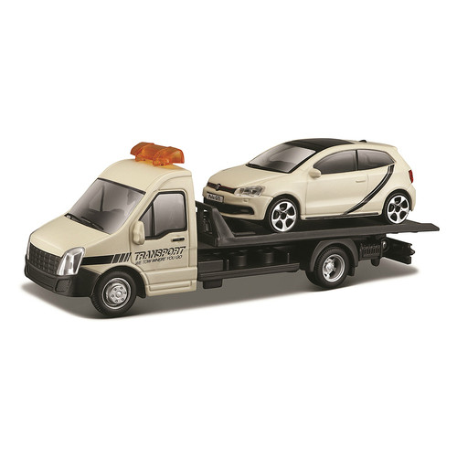 Набір ігровий Bburago Автоперевізник VW Polo GTI Mark 5 (18-31403) фото №1