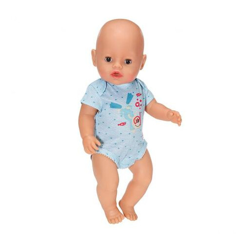Одяг для ляльки Baby Born Боді S2 блакитне (830130-2) фото №2