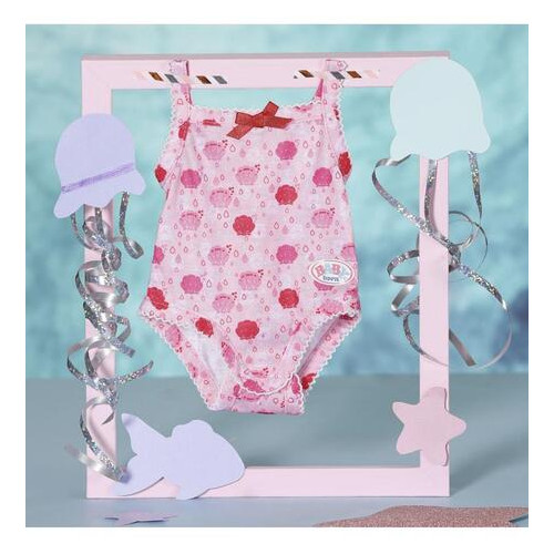 Одяг для ляльки Baby Born Боді S2 рожевий (830130-1) фото №3