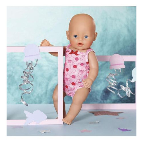 Одяг для ляльки Baby Born Боді S2 рожевий (830130-1) фото №5