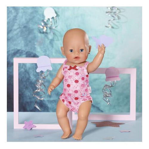 Одяг для ляльки Baby Born Боді S2 рожевий (830130-1) фото №6