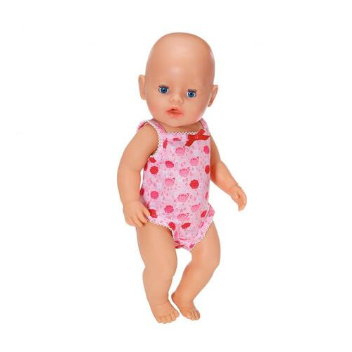 Одяг для ляльки Baby Born Боді S2 рожевий (830130-1) фото №2