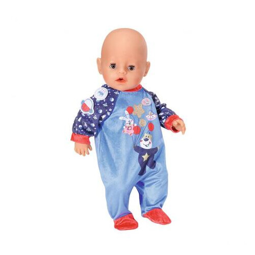 Одяг для ляльки Baby Born серії День Народження Святковий комбінезон синій (831090-2) фото №2