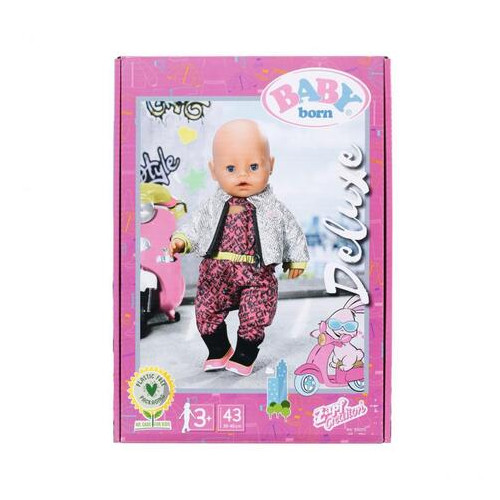 Набір одягу для ляльки Baby Born серії City Deluxe Прогулянка на скутері (830215) фото №6