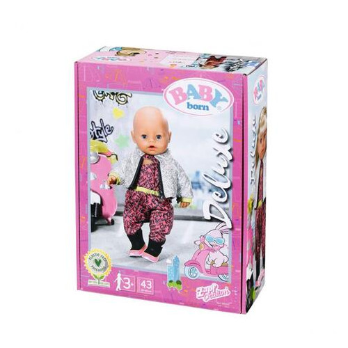 Набір одягу для ляльки Baby Born серії City Deluxe Прогулянка на скутері (830215) фото №7