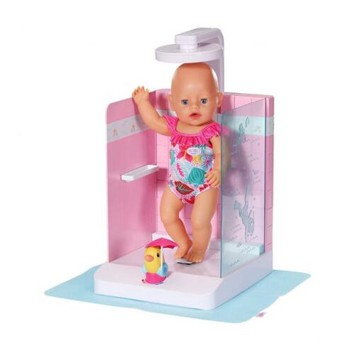 Автоматична душова кабінка для ляльки Baby Born Купаємось з качечкою (830604) фото №8