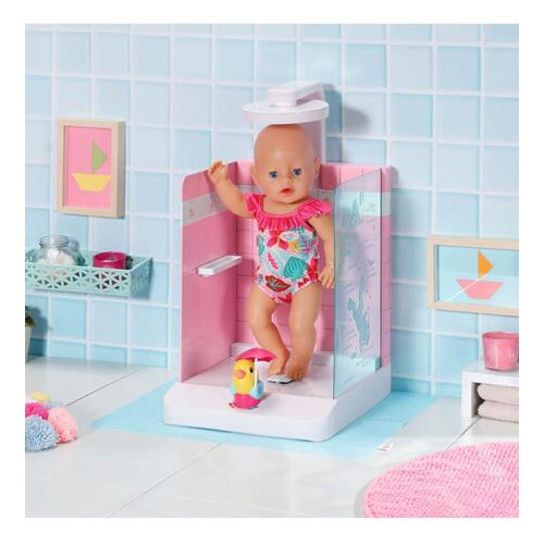 Автоматична душова кабінка для ляльки Baby Born Купаємось з качечкою (830604) фото №11